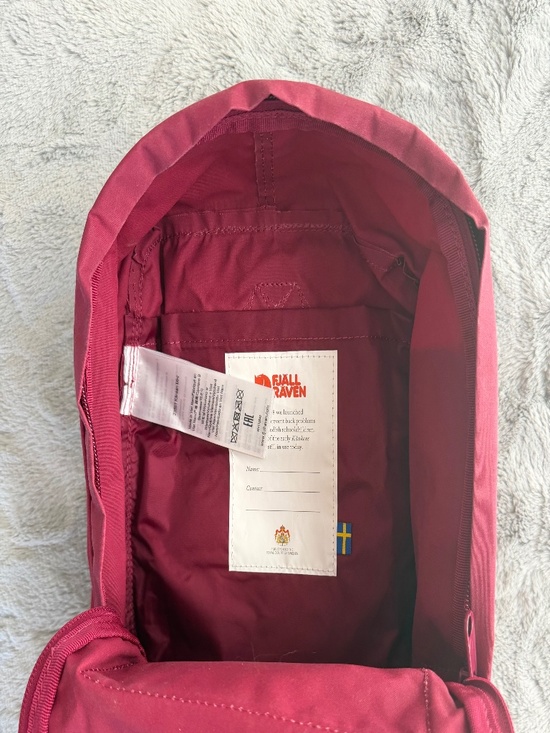 Fjällräven Kånken Mini Backpack Plum Everyday Bag main image 6